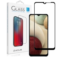 Скло захисне ACCLAB Full Glue Samsung A12 Black (1283126509599)