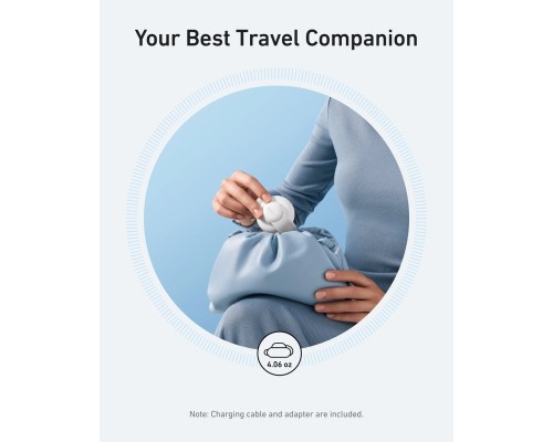 Зарядний пристрій Anker MagGo Wireless Charging Pad 15W 3-in-1 Foldable White (B25M8H21)