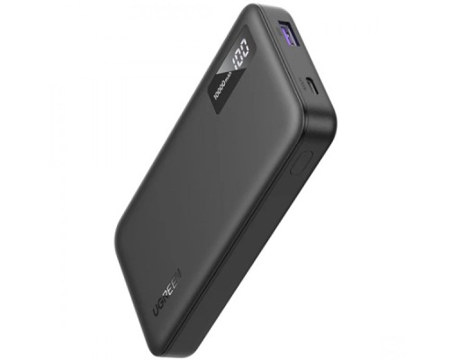 Батарея універсальна Ugreen 10000mAh 20W PD, QC/3.0, USB-A, USB-C Black (PB311) (25742)