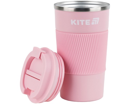 Термокружка Kite 510 мл рожева (K25-458-3)