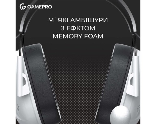 Навушники GamePro Genesis Hunter White (HS1350W)