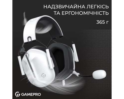 Навушники GamePro Genesis Hunter White (HS1350W)