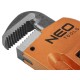Ключ Neo Tools трубний Stillson, робочий діапазон 0-100мм, 600мм (02-419)
