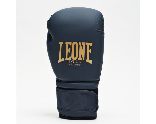 Боксерські рукавички Leone GN059B Blue Edition 14 унцій (GN059B_Blue_14oz)