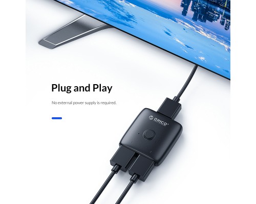 Розгалужувач Orico HDMI 2.0 1x2, 4K (CA913510)