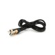 Дата кабель USB 2.0 AM to Lightning 1.0m 3.0A black gold PZX (V-165)