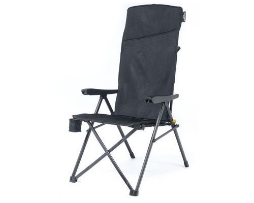 Крісло складане Uquip Justy XL Black (244053) (DAS303233)