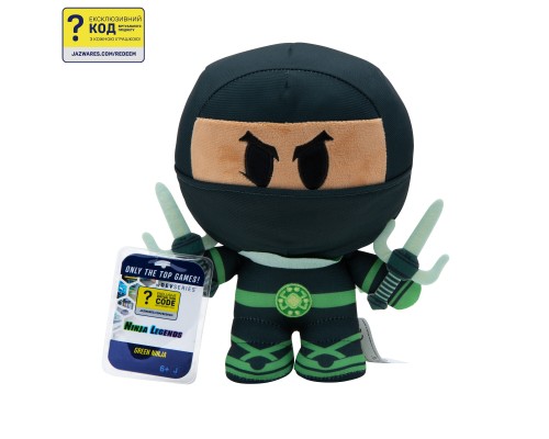 М'яка іграшка DevSeries Collector Plush Ninja Legends Green Ninja (CRS0016)