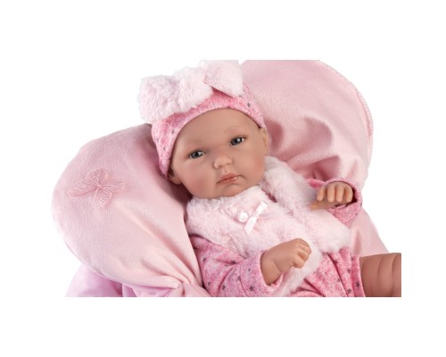 Пупс Llorens Bimba Con Cojin Rosa, 35 см (63592)