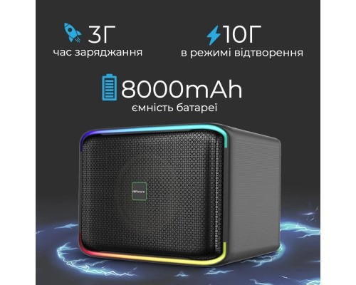 Акустична система HiFuture Event Horizon 100W RGB Black (event horizon.black)