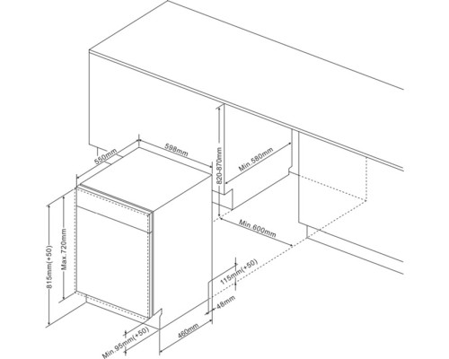 Посудомийна машина Hansa ZIM635PH