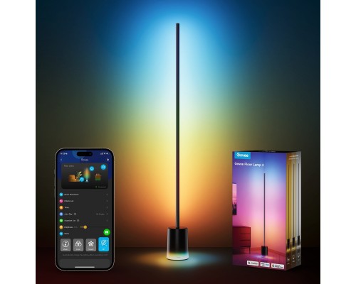 Світильник Govee H607C Floor Lamp 2, 1725Lm, RGBICWW, WI-FI/Bluetooth, black (H607C311)