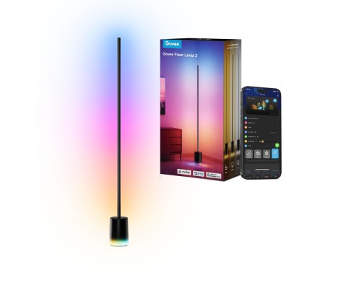 Світильник Govee H607C Floor Lamp 2, 1725Lm, RGBICWW, WI-FI/Bluetooth, black (H607C311)
