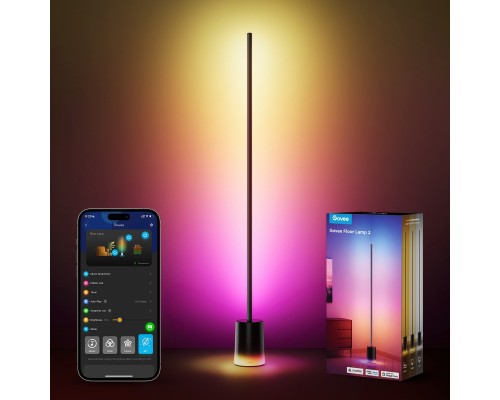 Світильник Govee H607C Floor Lamp 2, 1725Lm, RGBICWW, WI-FI/Bluetooth, black (H607C311)