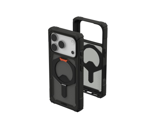 Чохол до мобільного телефона UAG iPhone 17 Pro Plasma XTE MagSafe Black/Pop Orange (114527114097)