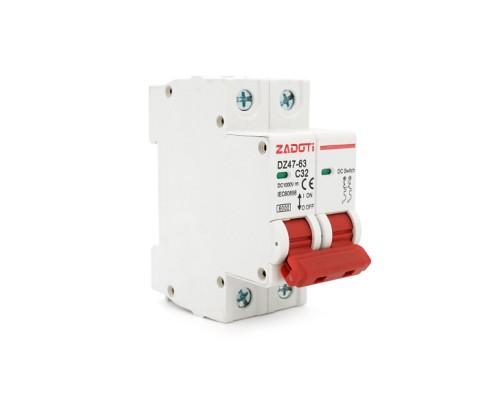 Автоматичний вимикач ZADOTI DZ47-63C32