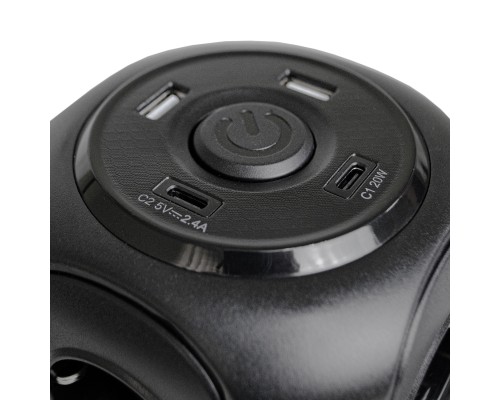 Мережевий фільтр живлення Patron SP-1683-USBT