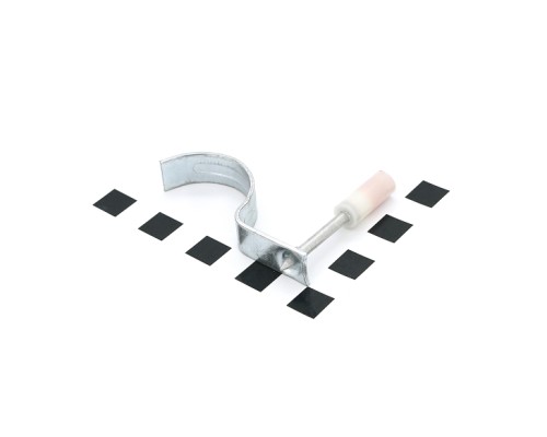 Цвяхи Voltronic монтажні піроксилінові, 8х53мм, затискач для труб Ø35мм, 60 шт (YT-PMN32PC)