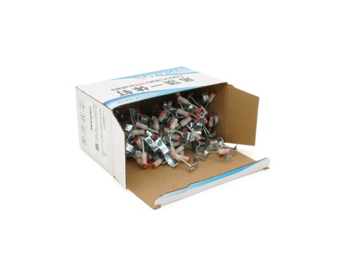 Цвяхи Voltronic монтажні піроксилінові, 8х53мм, затискач для труб Ø35мм, 60 шт (YT-PMN32PC)