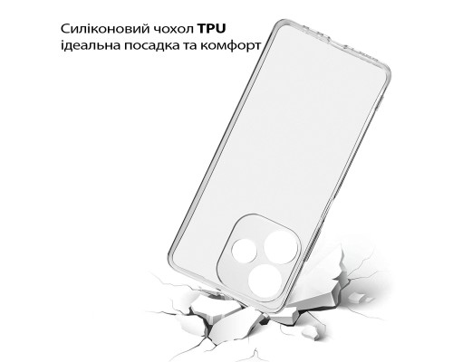 Чохол до мобільного телефона BeCover Silicone Oppo A5 Pro 4G/5G Transparent (713787)