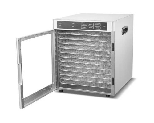 Сушка для овочів та фруктів Tekhniko DH-12F-SS