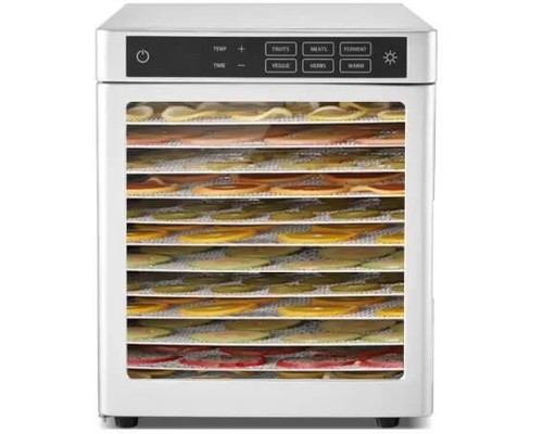 Сушка для овочів та фруктів Tekhniko DH-12F-SS