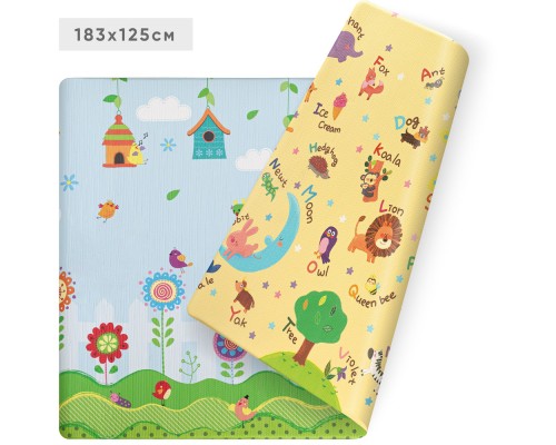 Дитячий килимок Mealux двосторонній DuoActive Pro (KD - MA02)