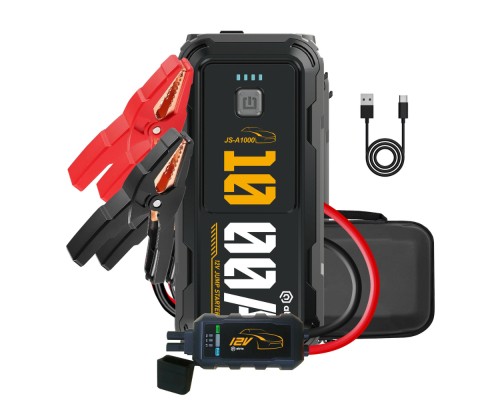 Пуско зарядний пристрій Atria 10000mAh 1000A QC18W LED ліхтар (JS-A1000)