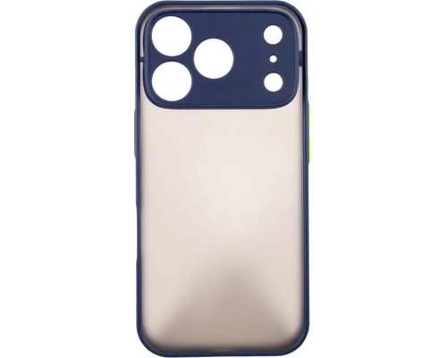 Чохол до мобільного телефона Dengos Matte iPhone 17 Pro Blue (DG-TPU-MATT-171)