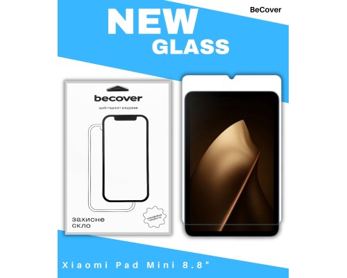 Скло захисне BeCover Xiaomi Pad Mini 8.8