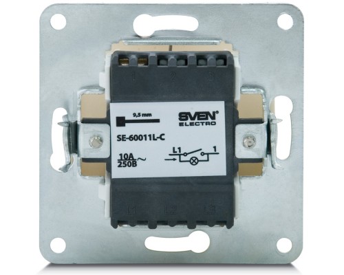 Вимикач Sven SE-60011L-C cream (7100034)