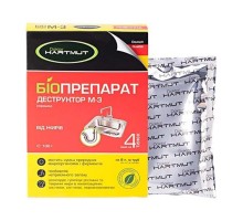 Засіб для дезодорації біотуалетів Doktor Hartmut биопрепарат-деструктор М-4 (4260349572033)