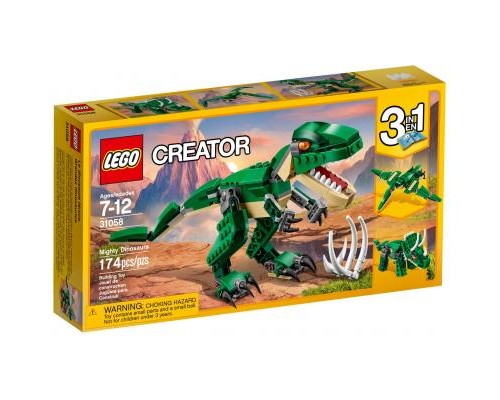Конструктор LEGO Creator Могутні динозаври (31058)