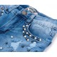 Шорти дитячі Breeze джинсові з намистинами (20139-116G-blue)