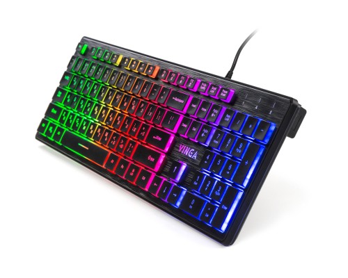Клавіатура Vinga KB410 black