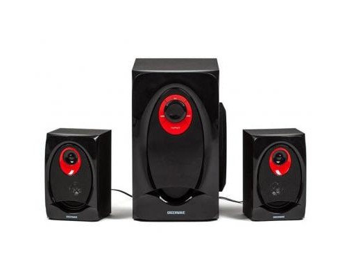 Акустична система Greenwave SA-2010BT Black-red (R0015181) 
