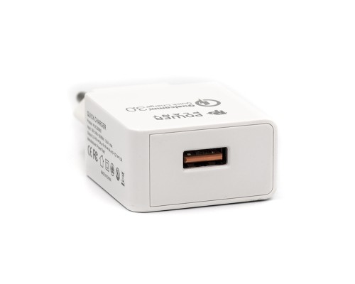 Зарядний пристрій PowerPlant Qualcomm Quick Charge 3.0 (SC230082)