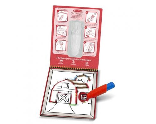 Набір для творчості Melissa&Doug Чарівна водна розмальовка по точках Ферма (MD9485) Набір для творчості Melissa&Doug Чарівна водна розмальовка по точках Ферма (MD9485)