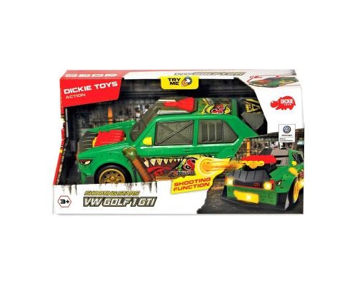 Машина Dickie Toys Швидкісний автомобіль «VW Гольф 1 GTI. Стріляючі зірки, з фу (3755003) Машина Dickie Toys Швидкісний автомобіль «VW Гольф 1 GTI. Стріляючі зірки, з фу (3755003)