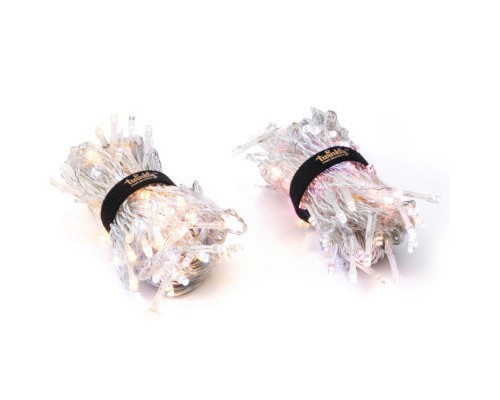 Гірлянда Twinkly Smart LED Icicle AWW 190, BT+WiFi, Gen II, IP44 кабель проз (TWI190GOP-TEU)