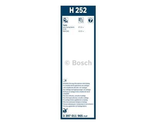 Щітка склоочисника Bosch 3 397 011 965