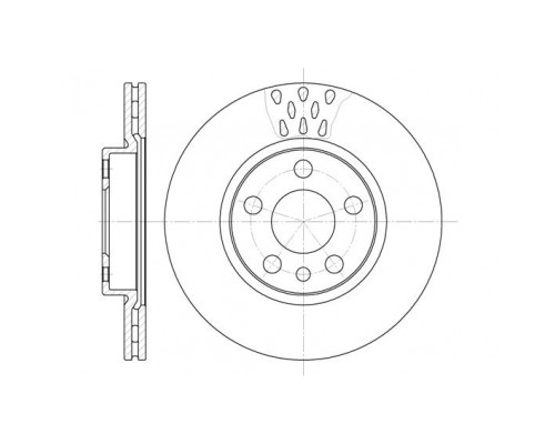 Гальмівний диск REMSA 6442.11