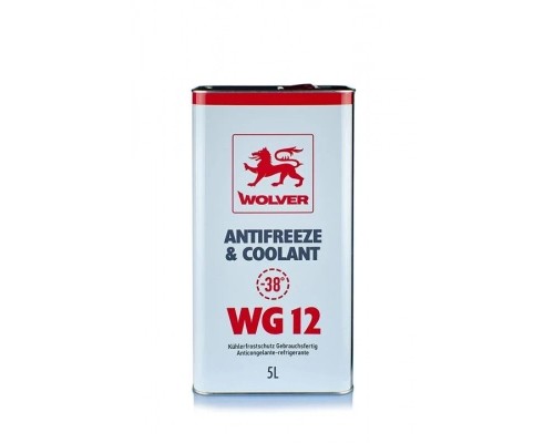 Антифриз Wolver WG12 5 л червоний (4260360943430)