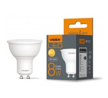 Лампочка Videx MR16e 8W GU10 4100K (VL-MR16e-08104)