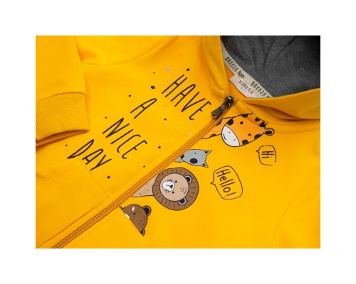 Спортивний костюм дитячий Breeze A NICE DAY (16759-86B-yellow)