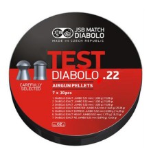 Пульки JSB Exact Test 5,5 мм 210 шт/уп (2004-210)