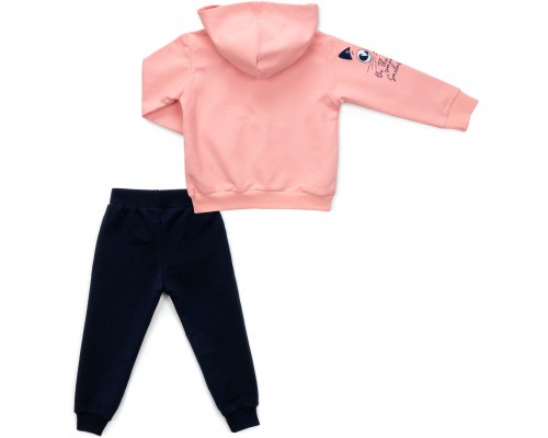 Спортивний костюм дитячий Breeze з котиком (16824-98G-peach)