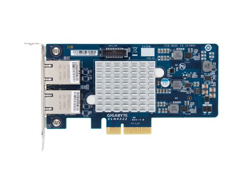 Мережева карта GIGABYTE 2x10GbE RJ45 CLN4222 Intel X550-AT2 PCIe3x4 (9CLN4222NR-00-10A)