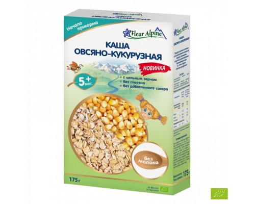 Дитяча каша Fleur Alpine вівсяно-кукурудзяна 175 г (4006303005649)