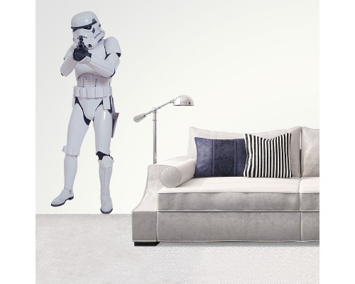 Стікер-наклейка ABYstyle Star Wars — Stickers Storm Trooper блістер, 100x70 см (ABYDCO030)